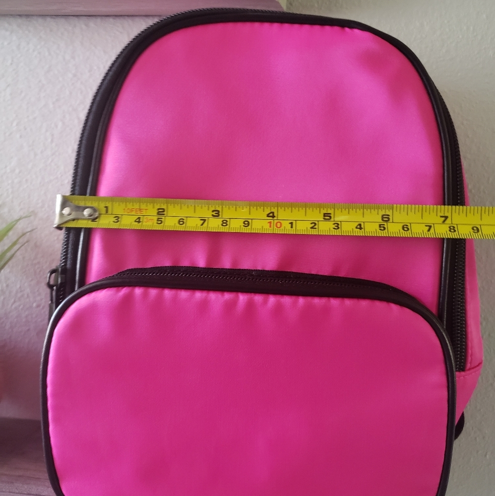 Hot Pink Mini Backpack - Picture 3 of 4